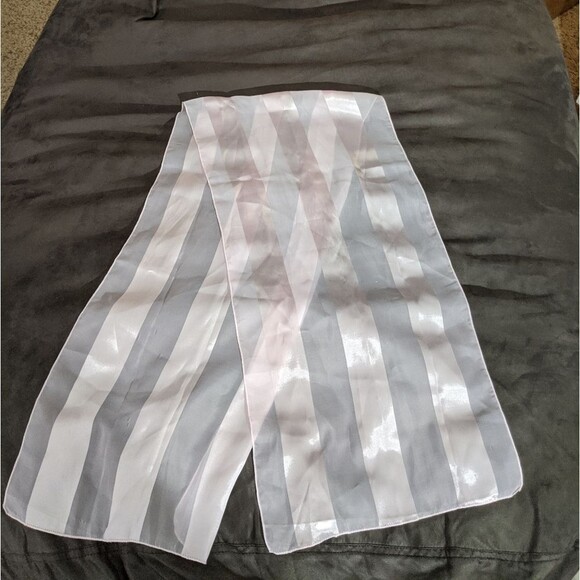 5 for $25! Chiffon & Silk-Like Rectangle Scarf - Picture 1 of 6
